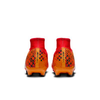 Nike Zoom Mercurial Superfly Academy 9 MDS Grass/Artificial Grass Football Shoes (MG) Bright Red Orange Black