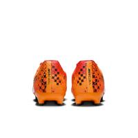 Nike Zoom Mercurial Vapor Academy 15 MDS Gras / Kunstgras Voetbalschoenen (MG) Felrood Oranje Zwart Wit