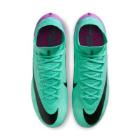 Nike Zoom Mercurial Superfly Elite 9 IJzeren-Nop Voetbalschoenen (SG) Anti-Clog Turquoise Paars Zwart Wit
