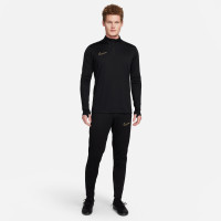 Nike Academy 23 1/4-Zip Training sweater Black Gold