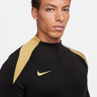 Nike Strike Trainingstrui 1/4-Zip Zwart Goud