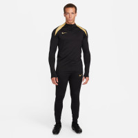 Nike Strike Training sweater 1/4-Zip Black Gold