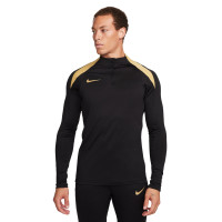 Nike Strike Trainingspak 1/4-Zip Zwart Goud