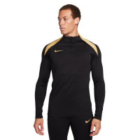 Nike Strike Training sweater 1/4-Zip Black Gold