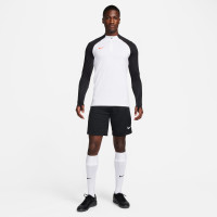 Nike Strike 23 Football Shorts Black Grey White