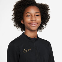 Nike Academy Trainingspak 1/4-Zip Kids Zwart Goud