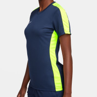 Nike Dri-Fit Academy 23 Training Shirt Women Dark Blue Yellow White