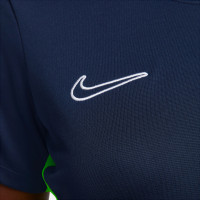 Nike Dri-Fit Academy 23 Training Shirt Women Dark Blue Yellow White