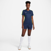 Nike Dri-Fit Academy 23 Training Shirt Women Dark Blue Yellow White