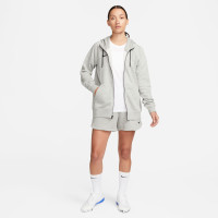 Nike Fleece FZ Hoodie Park 20 Vrouwen Grijs