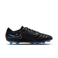 Nike Tiempo Legend Elite 10 Kunstgras Voetbalschoenen (AG) Zwart Blauw