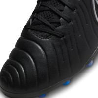 Nike Tiempo Legend Elite 10 Artificial Grass Football Shoes (AG) Black Blue