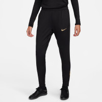 Nike Strike Trainingspak Dames Zwart Goud