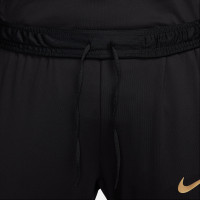 Nike Strike Trainingspak Dames Zwart Goud