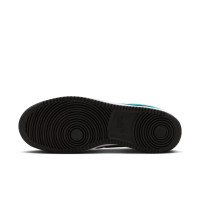 Nike Court Vision Low Sneakers Zwart Turquoise Wit