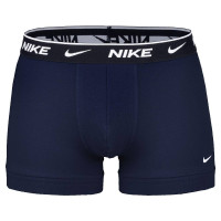 Nike Everyday Cotton Boxershort Trunk 2-Pack Zwart Blauw Wit