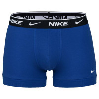 Nike Everyday Cotton Boxershort Trunk 2-Pack Zwart Blauw Wit