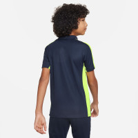 Nike Dri-Fit Academy 23 Polo Training Set Kids Dark Blue Yellow White