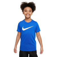 Nike Dry Park 20 T-Shirt Hybrid Kids Blauw Wit