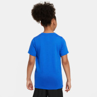 Nike Dry Park 20 T-Shirt Hybrid Kids Blauw Wit