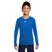 Nike Dri-FIT Park Base Layer Long Sleeve Kids Royal Blue