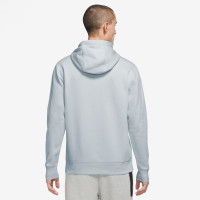 Nike Sportswear Club Hoodie Fleece Lichtgrijs Wit