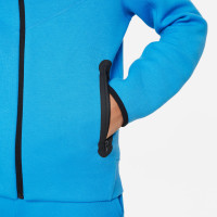 Nike Tech Fleece Vest Sportswear Kids Blauw Zwart