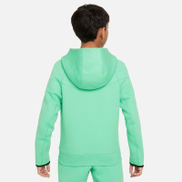 Nike Tech Fleece Vest Sportswear Kids Felgroen Zwart