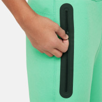 Nike Tech Fleece Sweat Pants Sportswear Kids Bright Green Black