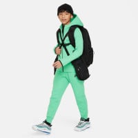 Nike Tech Fleece Tracksuit Sportswear Kids Bright Green Black