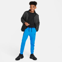 Nike Tech Fleece Sweat Pants Sportswear Kids Blue Black