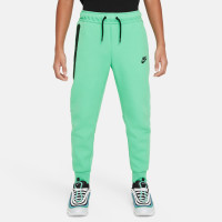 Nike Tech Fleece Tracksuit Sportswear Kids Bright Green Black