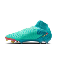 Nike Phantom Luna II Vortex Elite Gras Voetbalschoenen (FG) Lichtblauw Lichtgroen