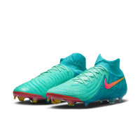 Nike Phantom Luna II Vortex Elite Gras Football Shoes (FG) Light Blue Light Green