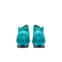 Nike Phantom Luna II Vortex Elite Gras Football Shoes (FG) Light Blue Light Green