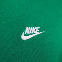 Nike Sportswear Club Fleece Hoodie Tracksuit Green White