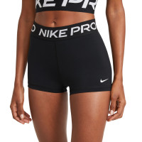 Nike Pro Short 365 Dames Zwart Wit