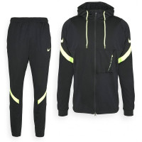 Nike Dry Strike Trainingspak Hoodie Zwart Volt