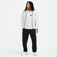 Nike Tech Fleece Vest Sportswear Lichtgrijs Zwart Zwart