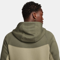 Nike Tech Fleece Vest Sportswear Olive Green Dark Green Black