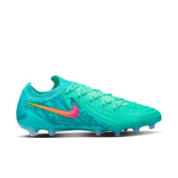 Nike Phantom GX II Elite Vortex Artificial Grass Football Shoes (AG) Turquoise Light Green Multicolor