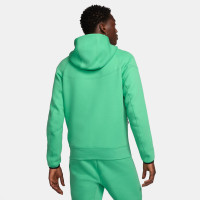 Nike Tech Fleece Vest Sportswear Felgroen Zwart