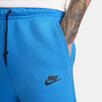 Nike Tech Fleece Joggingbroek Sportswear Blauw Zwart Zwart