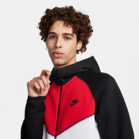 Nike Tech Fleece Vest Sportswear White Black Red