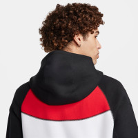 Nike Tech Fleece Vest Sportswear White Black Red