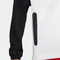 Nike Tech Fleece Trainingspak Sportswear Rood Wit Zwart