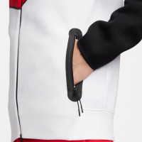 Nike Tech Fleece Tracksuit Sportswear Red White Black