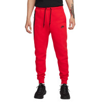 Nike Tech Fleece Joggingbroek Sportswear Rood Zwart Zwart