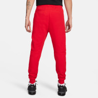 Nike Tech Fleece Joggingbroek Sportswear Rood Zwart Zwart