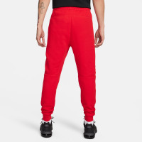 Nike Tech Fleece Trainingspak Sportswear Rood Wit Zwart